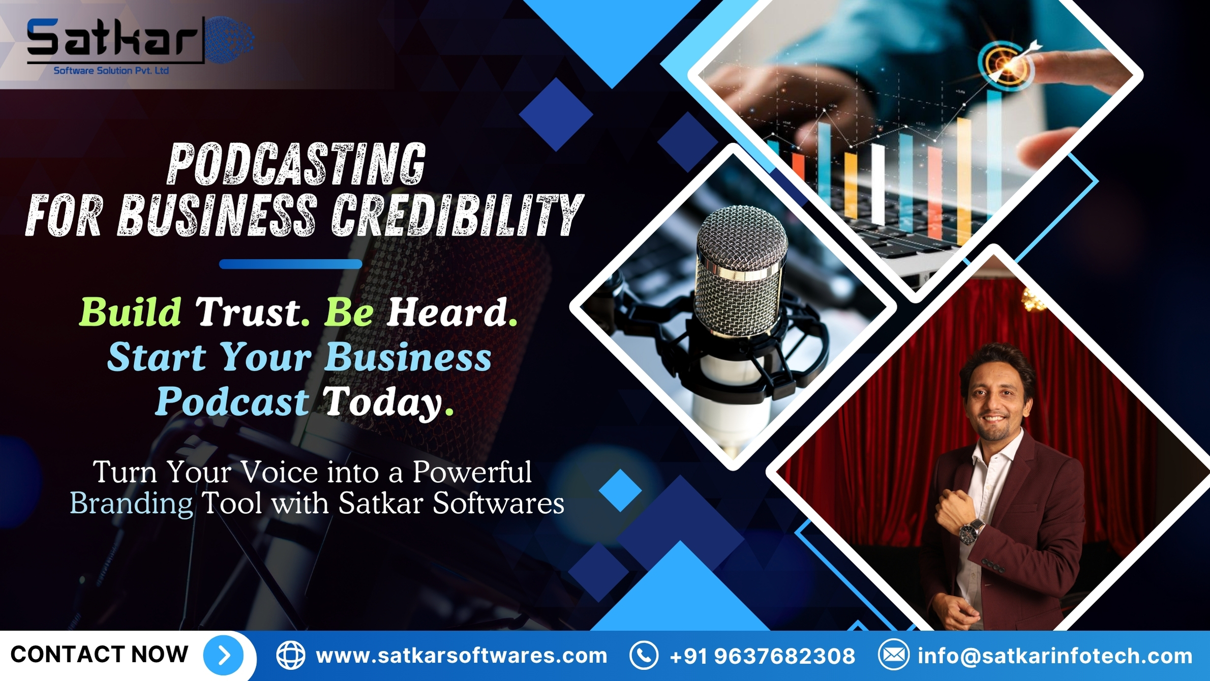 how-podcasts-build-brand-trust-satkarinfotech